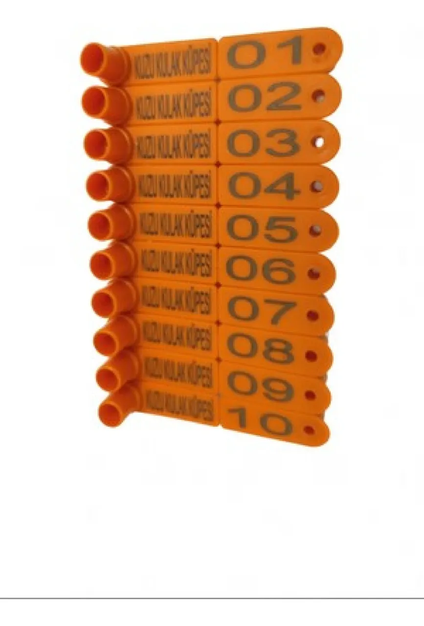 ارقام بطاقات الاذن اصبع للاغنام 