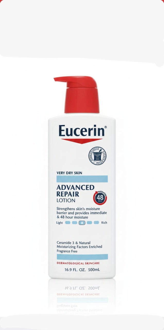 لوشن إصلاح متقدّم للبشرة شديدة الجفافEucerin Advanced Repair Lotion