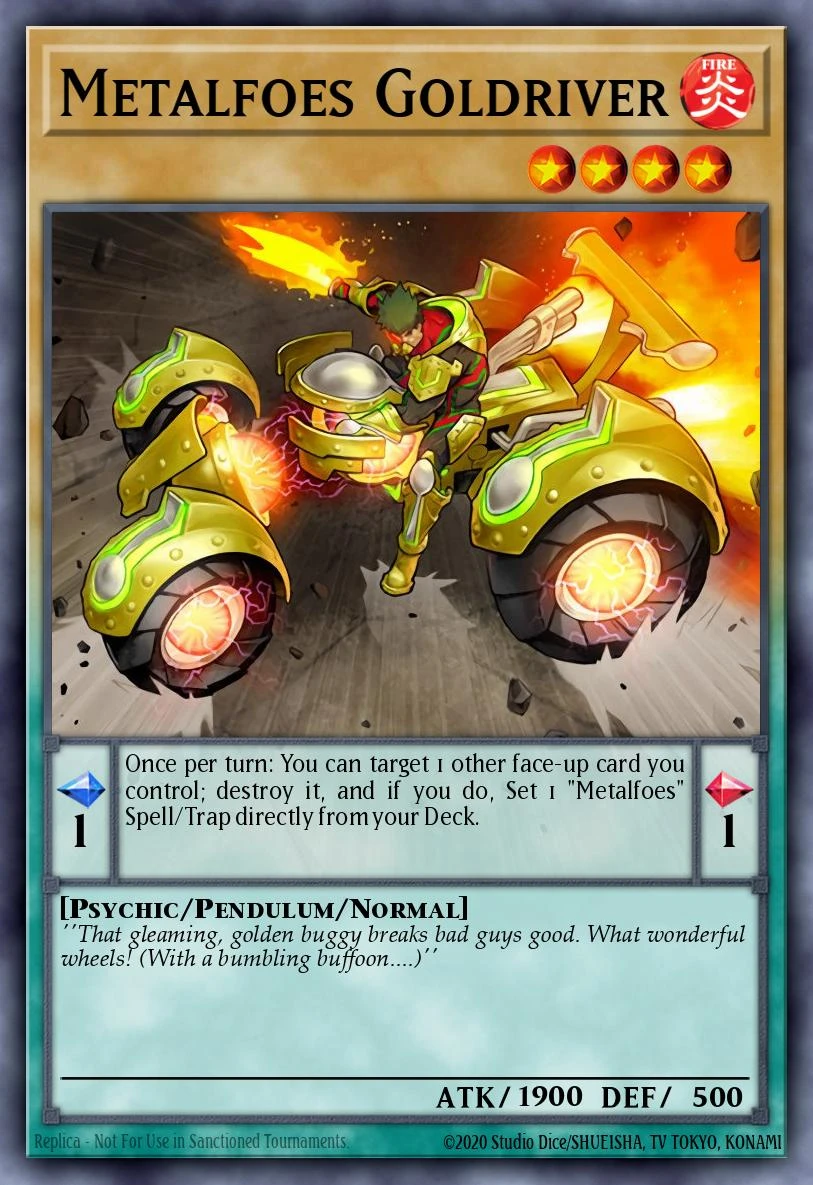 Metalfoes Goldriver - TDIL-EN023 - Rare - 1st Edition