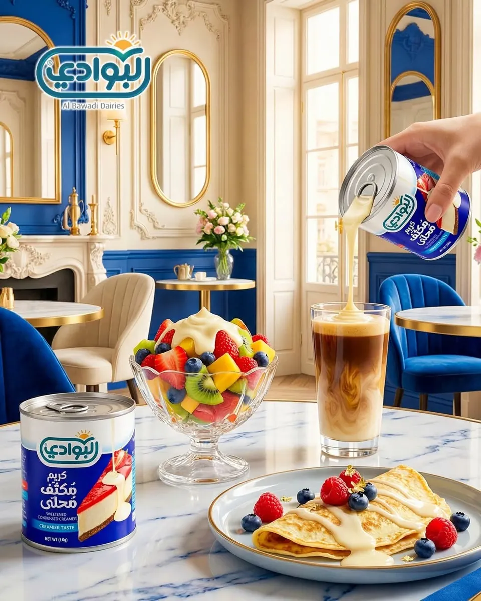البوادي كريم مكثف محلى 1 kg