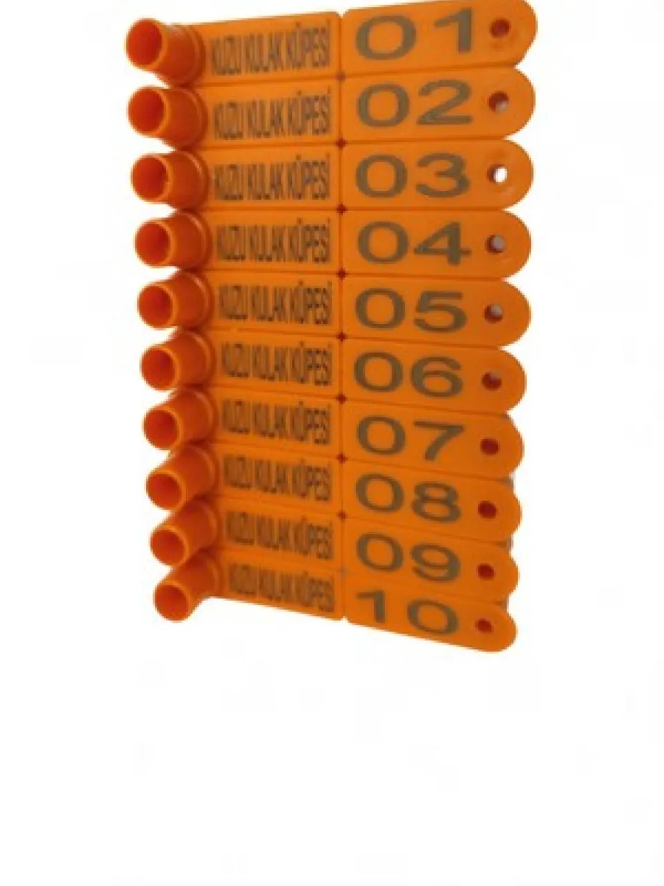 Plastic Tags Livestock Animal Ear Tag Shape Rectangular (finger)