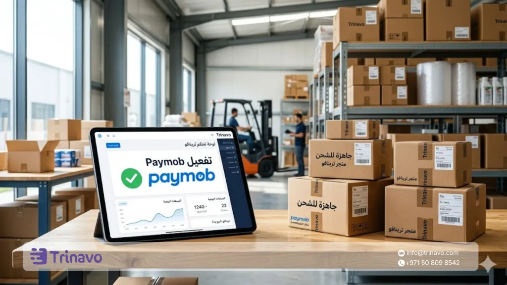 ترينافو: فعّل Paymob داخل متجرك وابدأ البيع