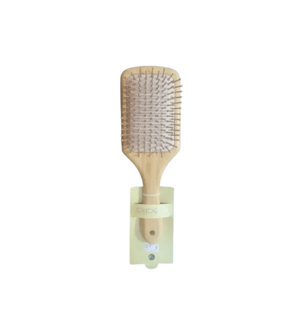 فرشاة شعر مربعة من الخيزران من سيسيليا