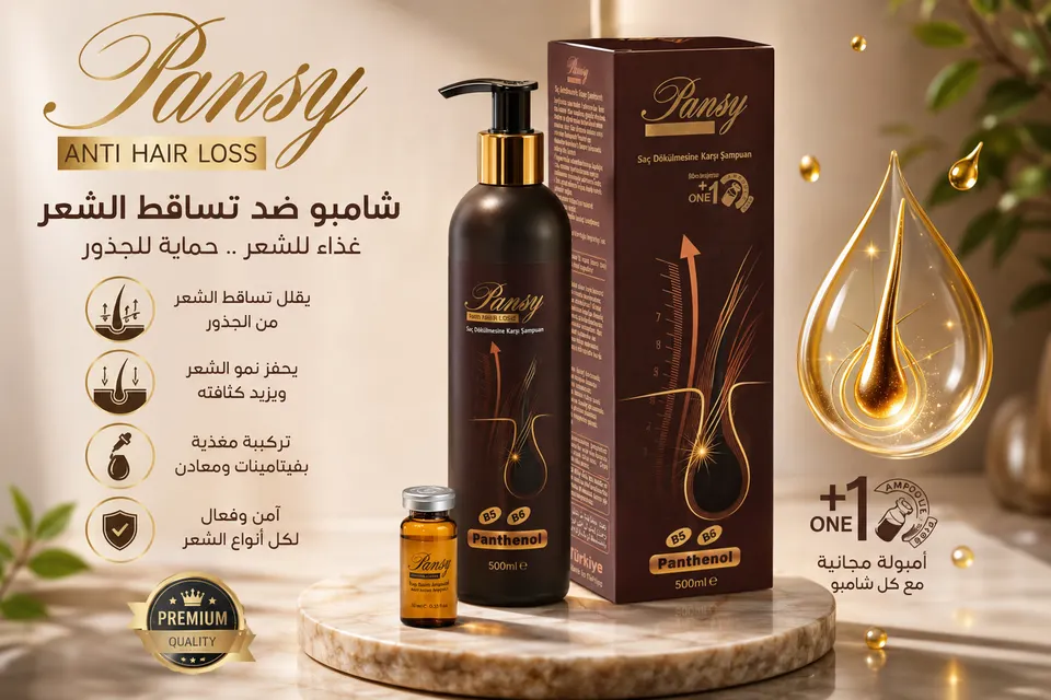 شامبو بانسي مع كبسولة