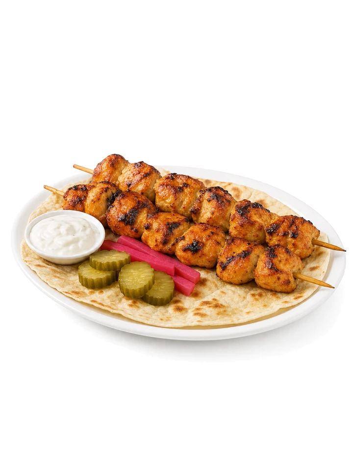 صحن شيش طاووق