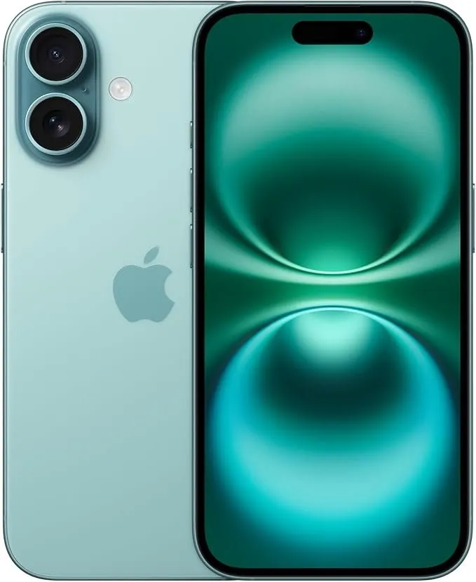 Apple iPhone 16 (128 GB), Teal  