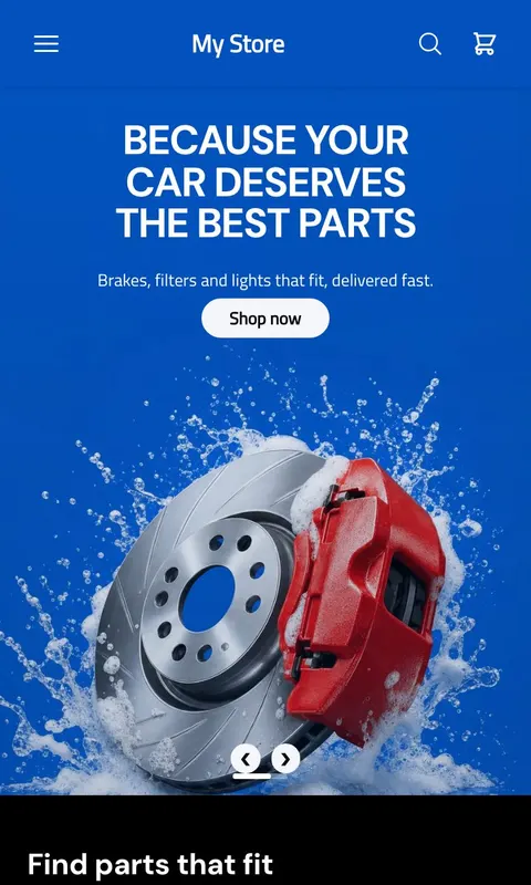 Lamaan - Cars & Parts store template