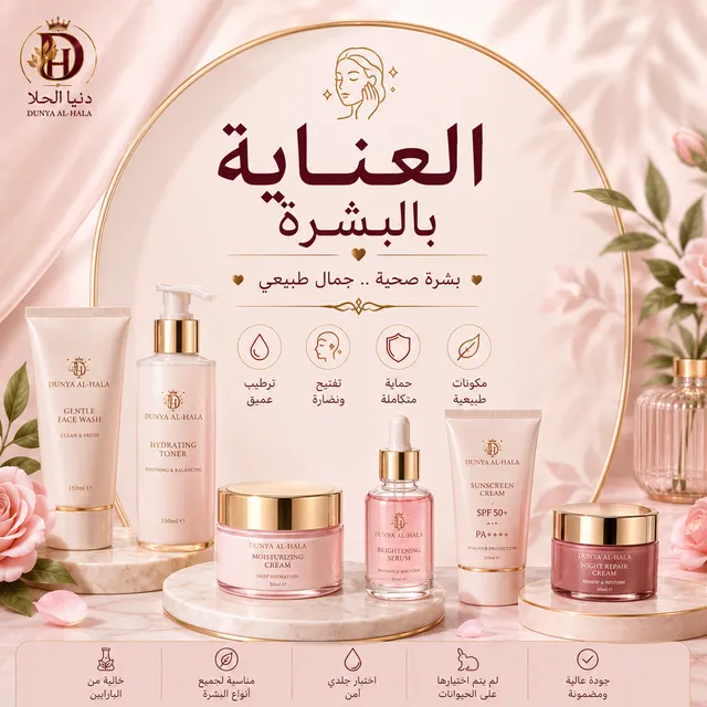العناية بالبشرة