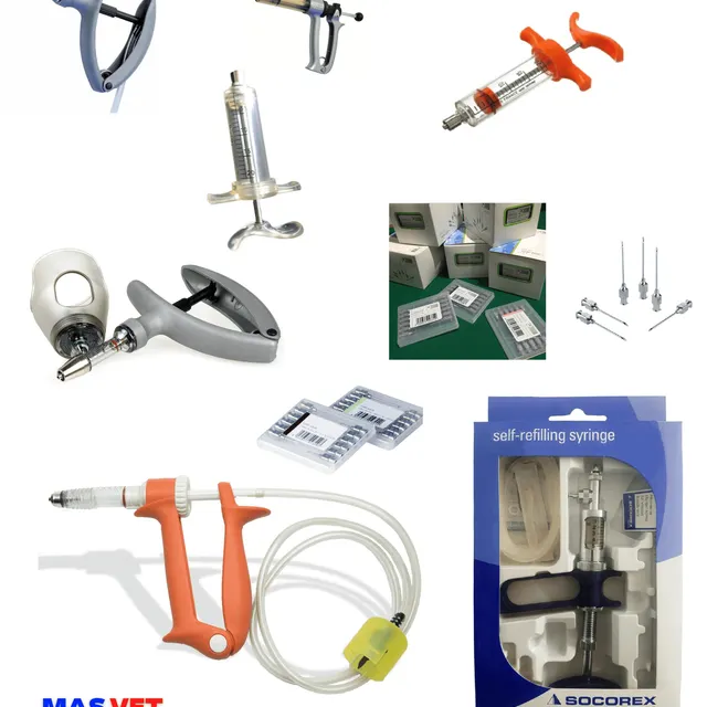 المحاقن و المجرعات و توابعهم