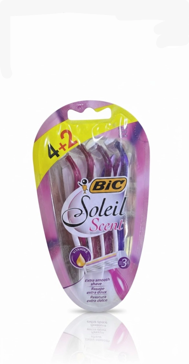 ماكينة حلاقة سولي سنت 3 شفرات من بيكBIC Soleil Scent 3 Razors