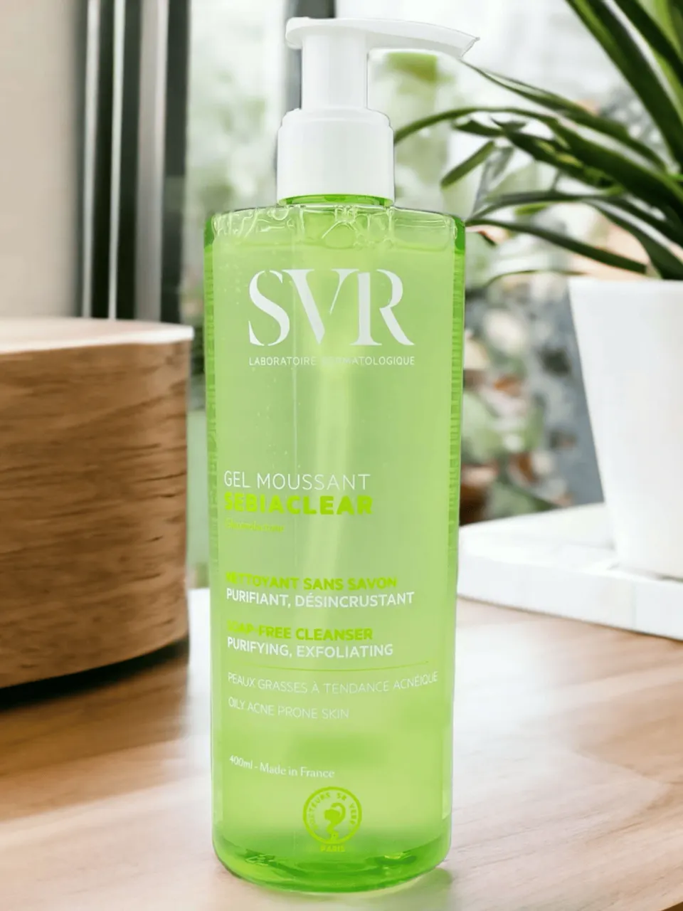 جێڵی پاککەرەوەی بێ سابوونی SVR Sebiaclear