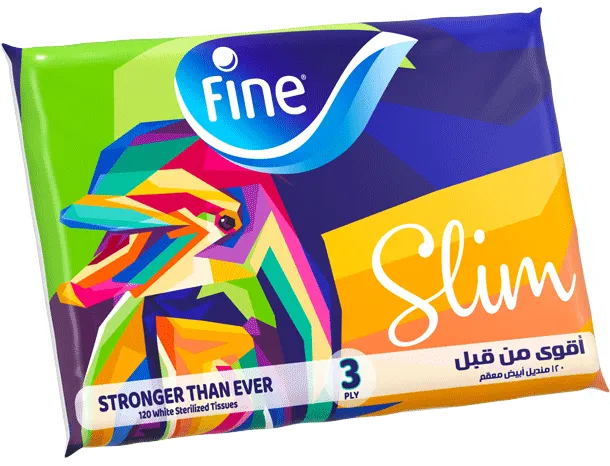 فاين مناديل وجه سلم 120 منديل 3 طبقات