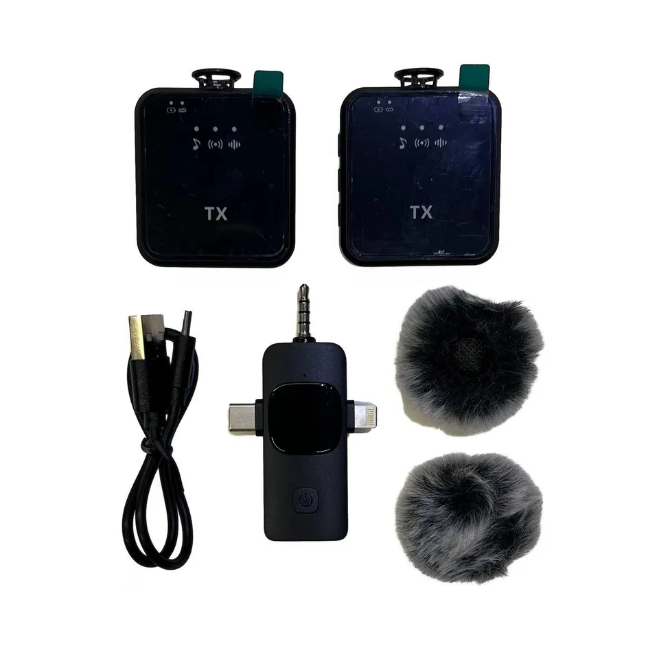 ميكروفون نك مايك لاسلكي عدد 2 موديل F11-2