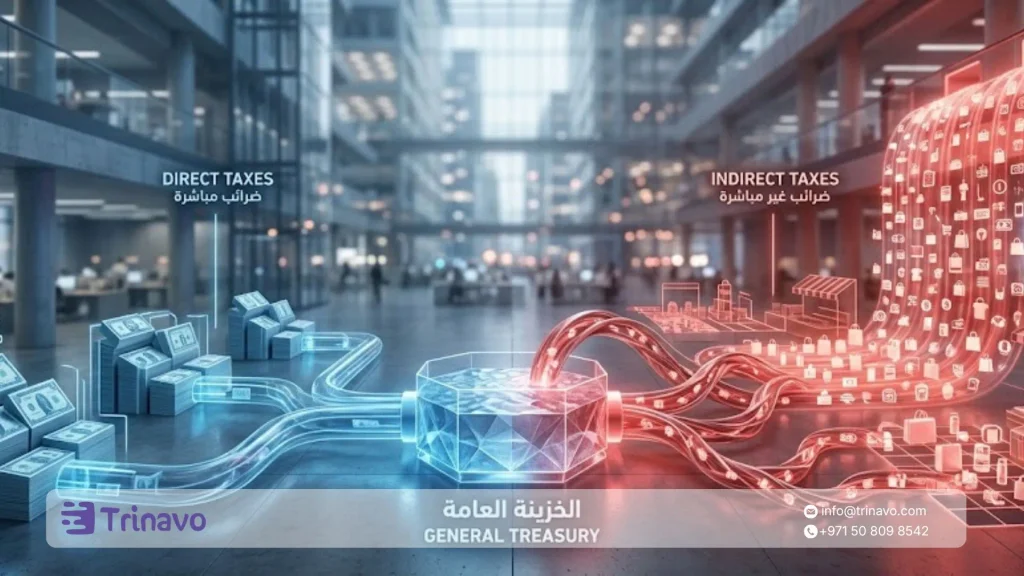 ما هي الضرائب المباشرة والغير مباشرة؟