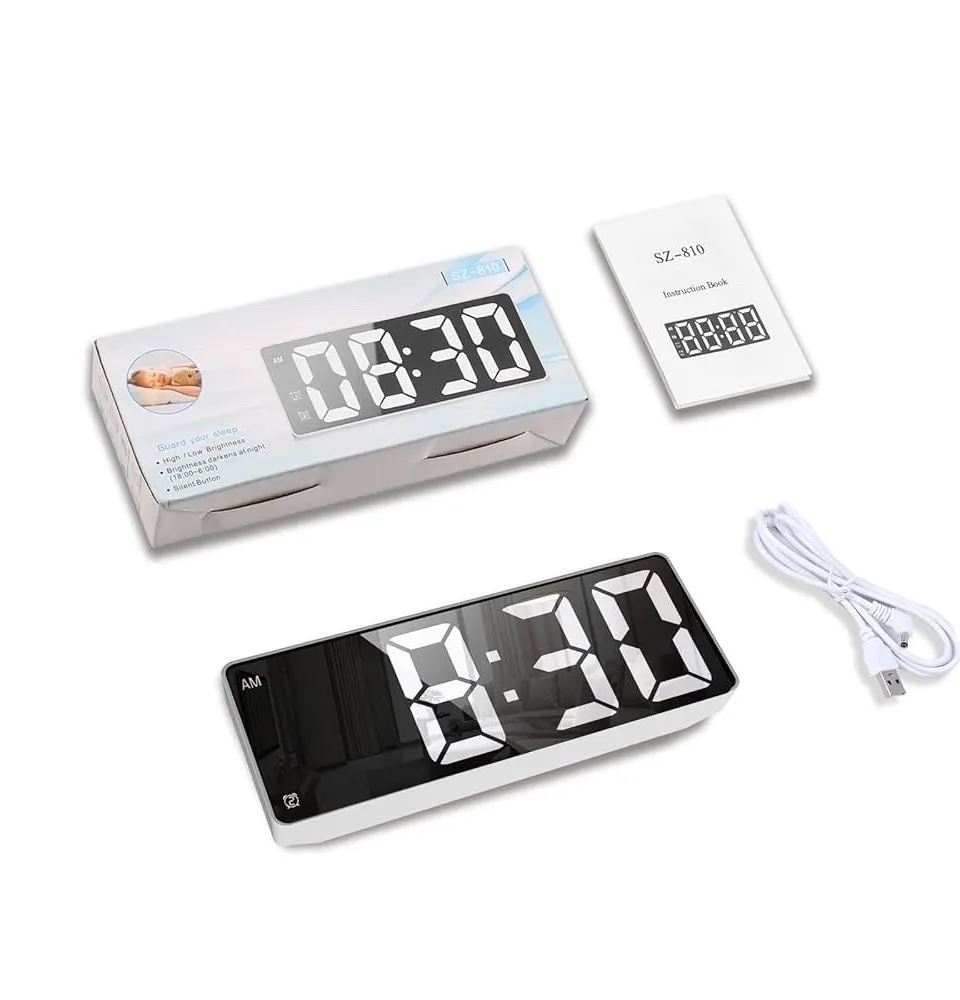 ساعة رقمية LED