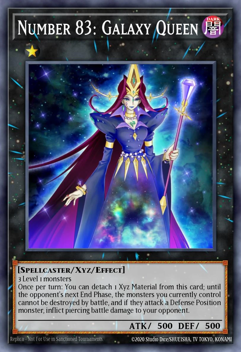 Number 83: Galaxy Queen - PHSW-EN039 - Super Rare - 1st Edition