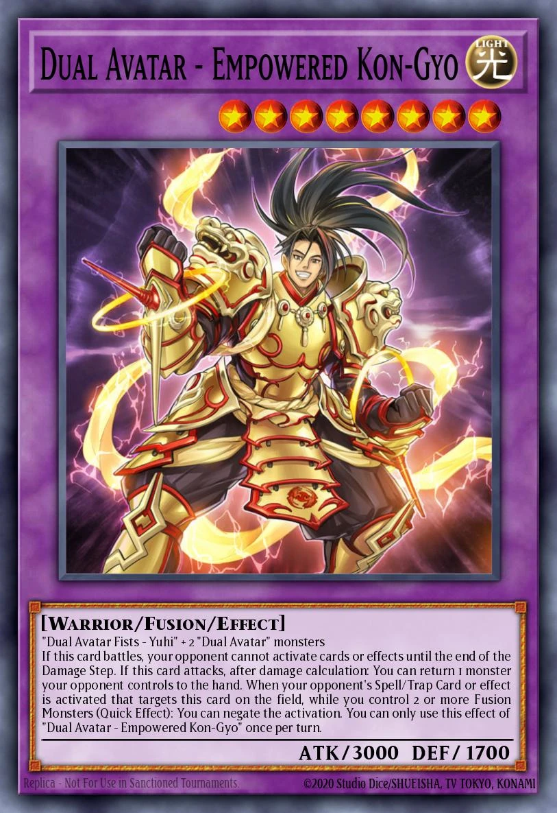Dual Avatar - Empowered Kon-Gyo - PHRA-EN034 - Ultra Rare - 1st Edition