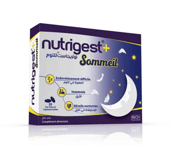 مكمل اكتئاب مساعدة على نوم Nutrigest+Sommeil