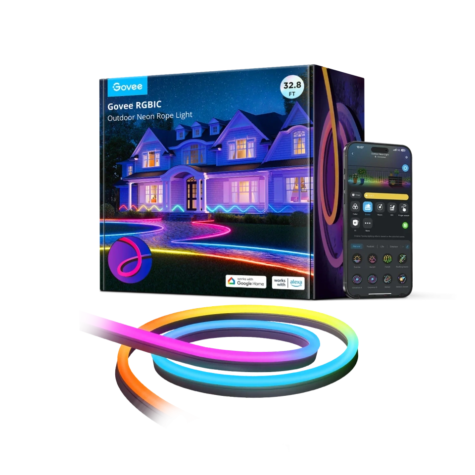 Govee RGBIC Outdoor Neon Rope Light