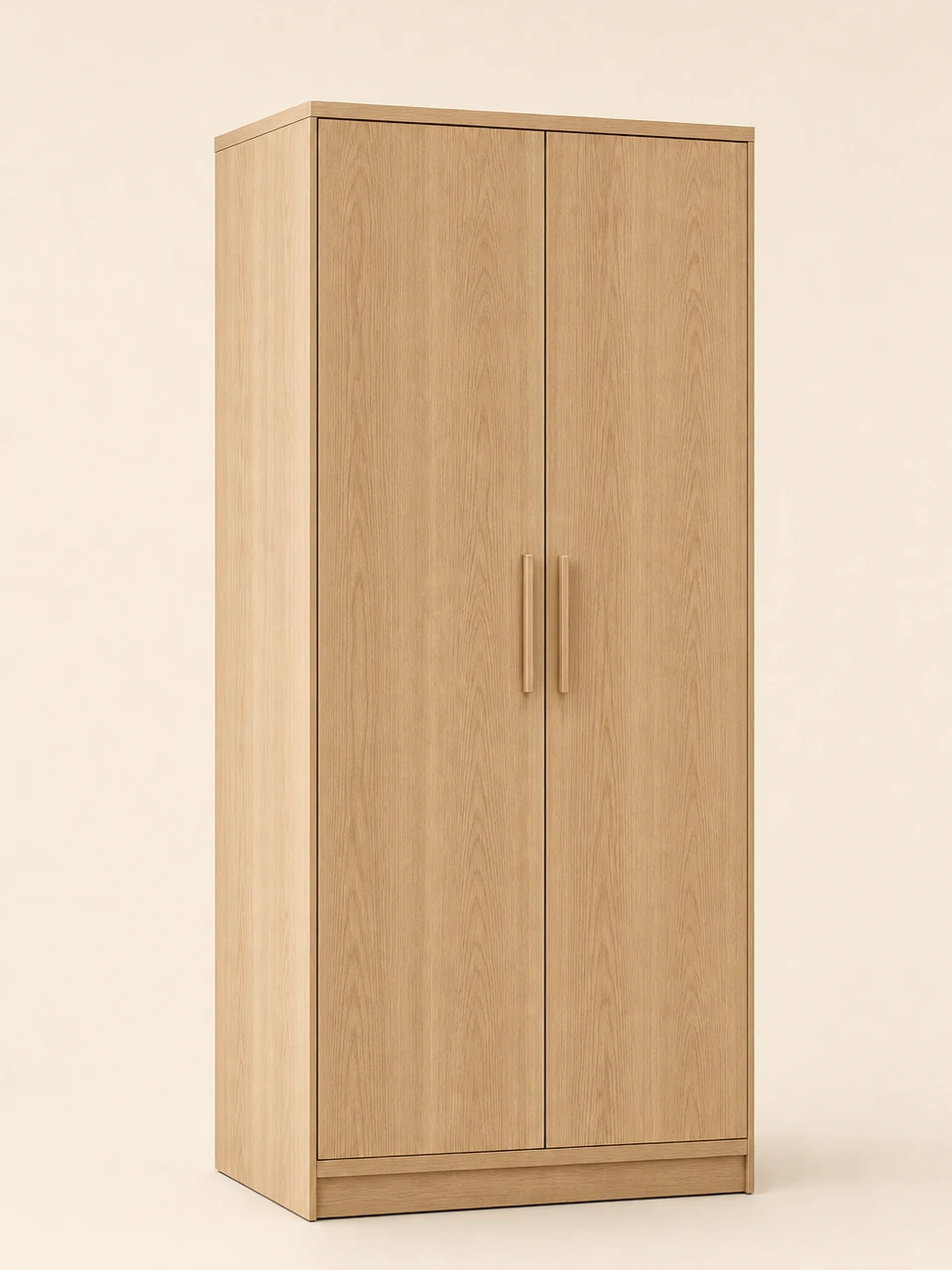 Two-Door Oak Wardrobe
