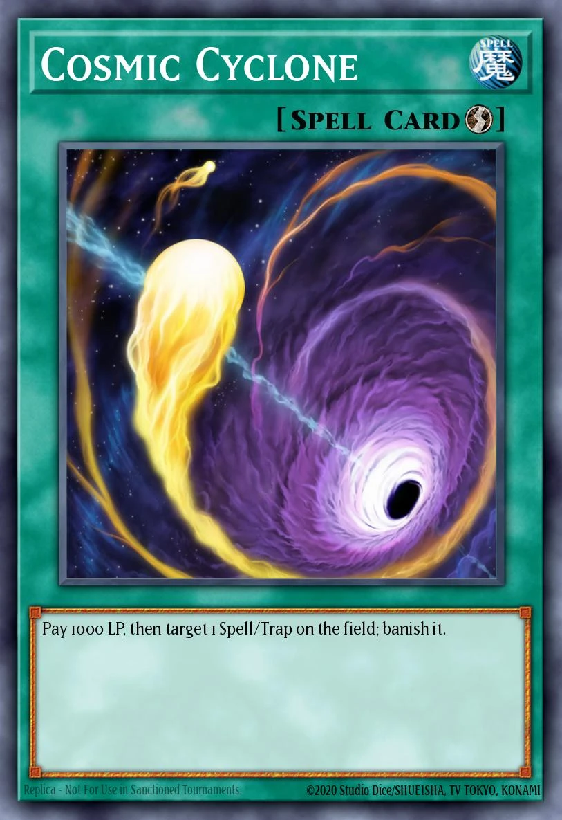 Cosmic Cyclone - TAMA-EN053 - Rare - 1st Edition