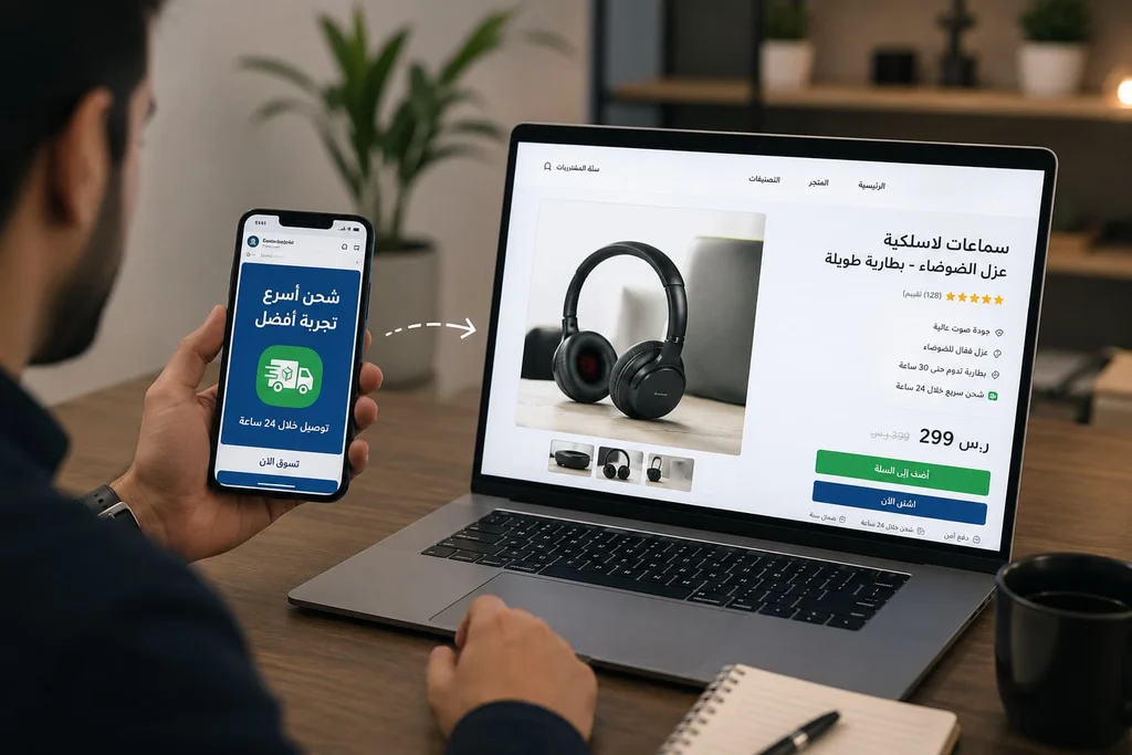 صفحة مقارنة المنتجات