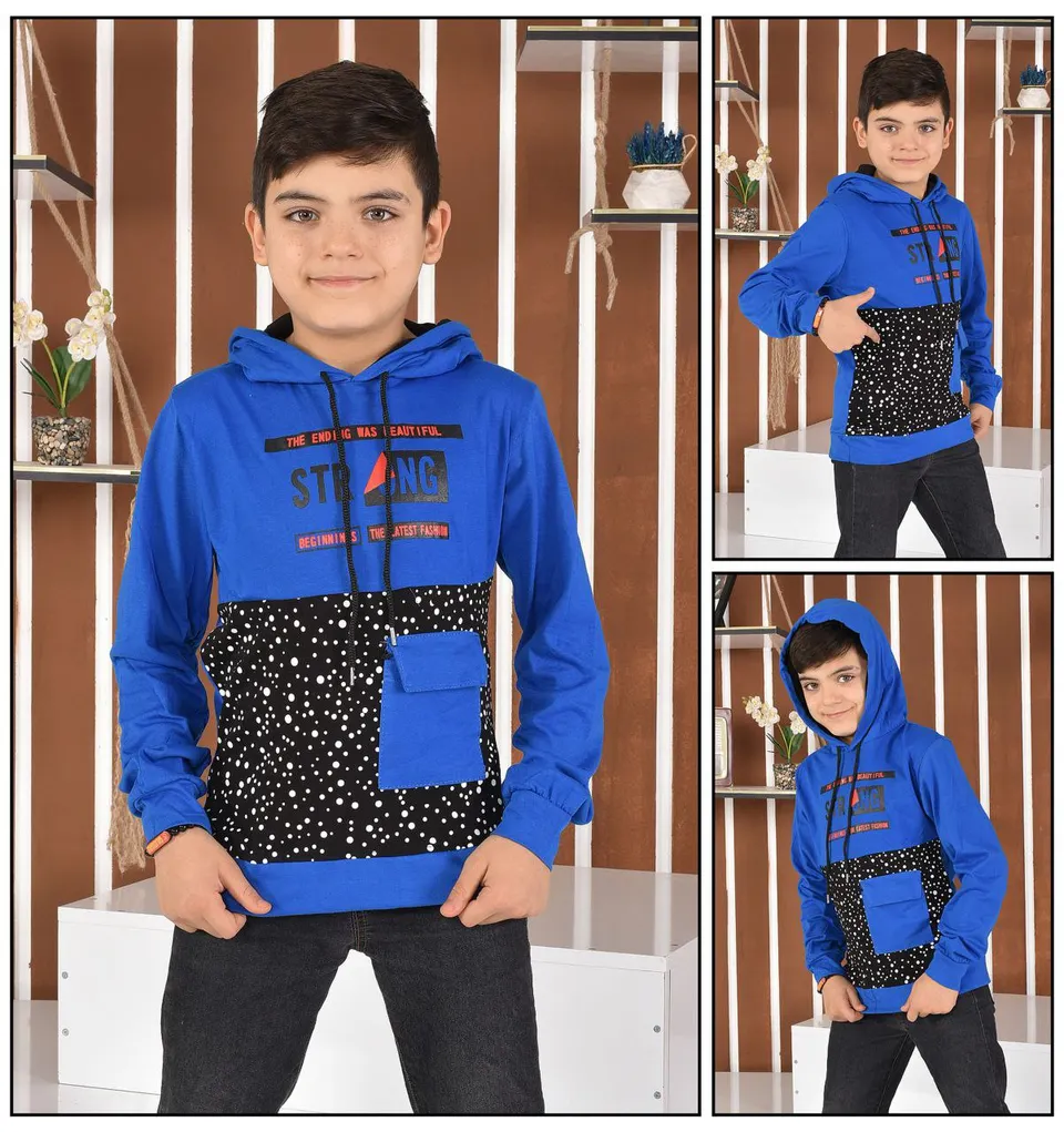 بلوزة صبياني ربيعية