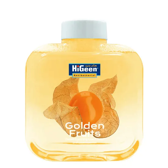 هاي جين رغوة غسيل اليدين الفواكة الذهبية