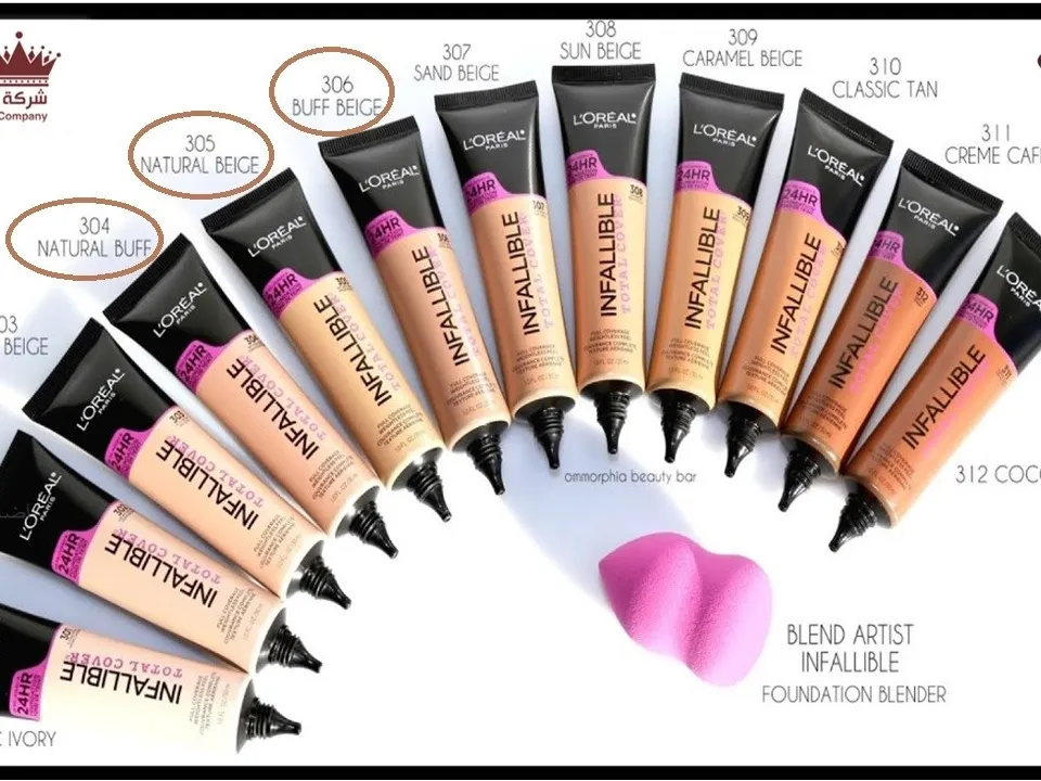 فاونديشن لوريال إنفاليبل توتال كوفر