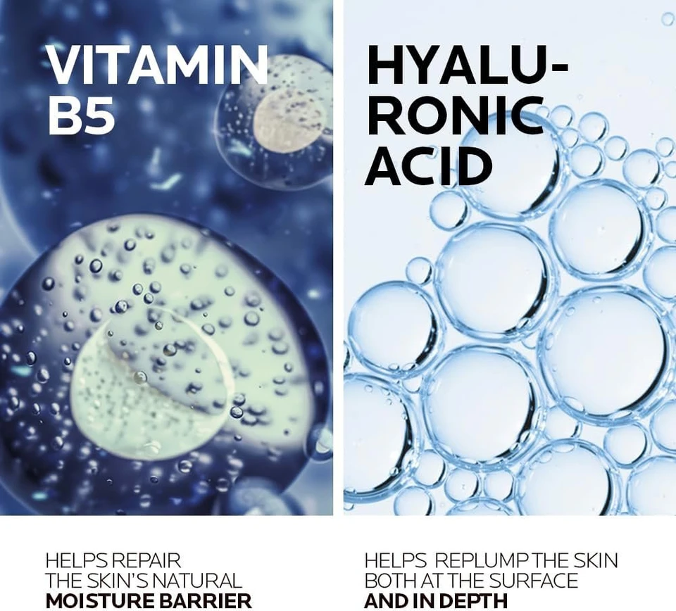 La Roche-Posay Hyalu B5 Hyaluronic Acid Face Serum; Visibly Re-Plumps & Repairs Skin; Reduces Wrinkles with Anti-Aging Properties 30ML