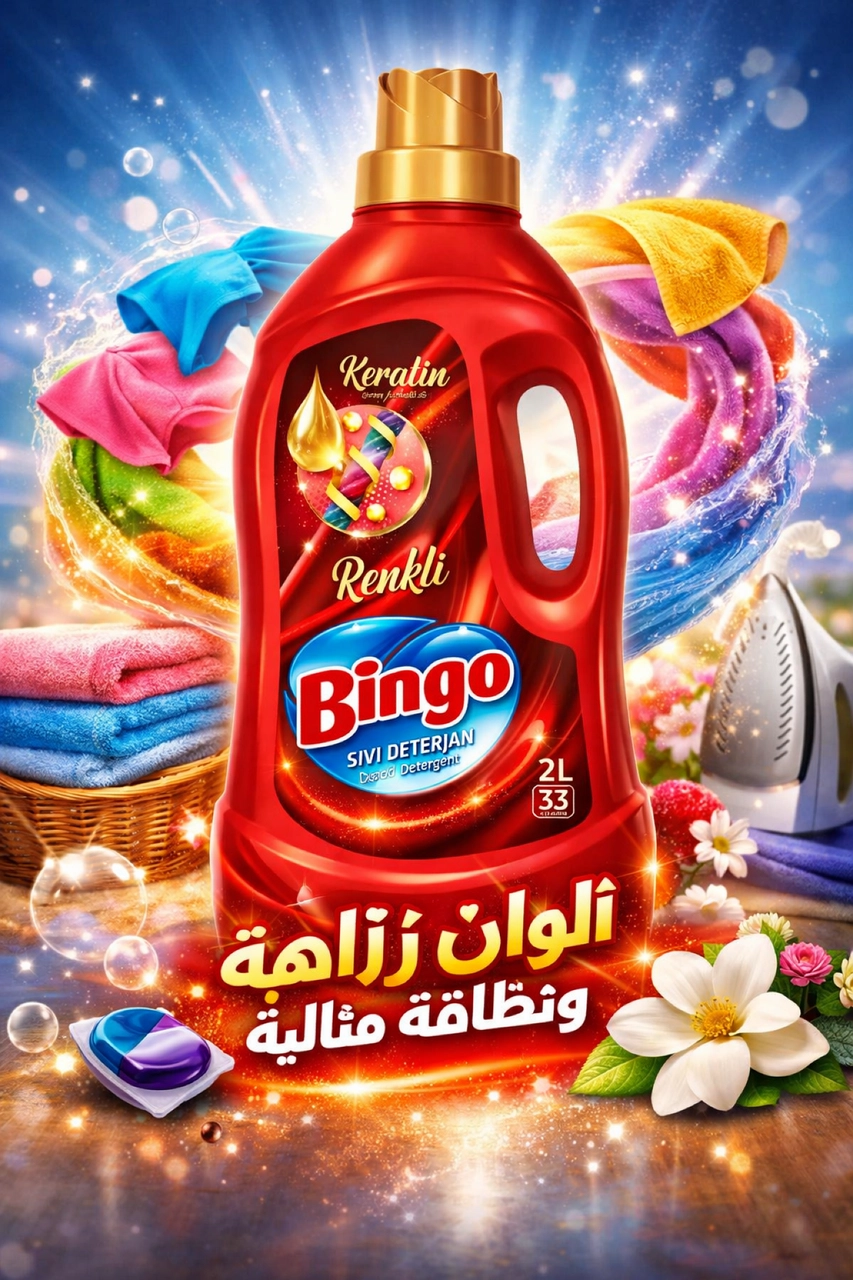 سائل غسيل بينغو 2 لتر