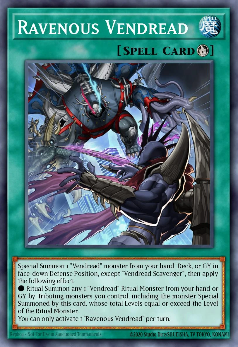 Ravenous Vendread - POTE-EN064 - Common - 1st Edition