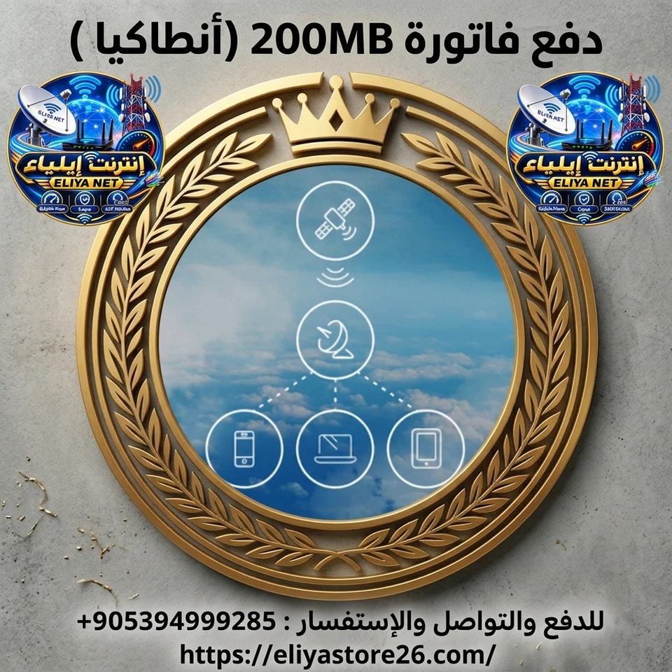 فاتورة 200Mbps ( تركيا / أنطاكيا)