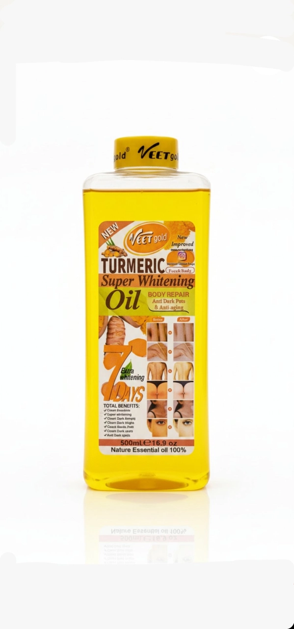 زيت الكركم للتفتيح – فيت غولدVEET GOLD TURMERIC OIL