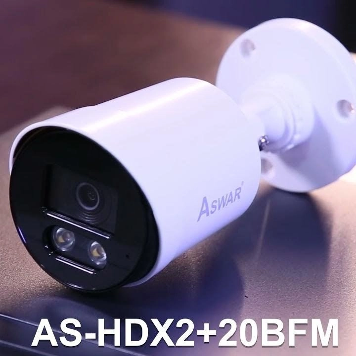 كامرة 2 ميكا 2.8مام مايك / اضاءة 20 متر as hdx2 20bm