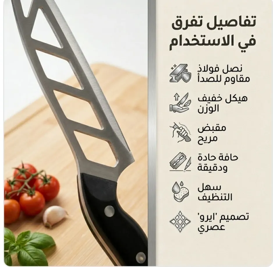 اسم الماركة:  DSP النوع:  سكين مطبخ احترافية 
