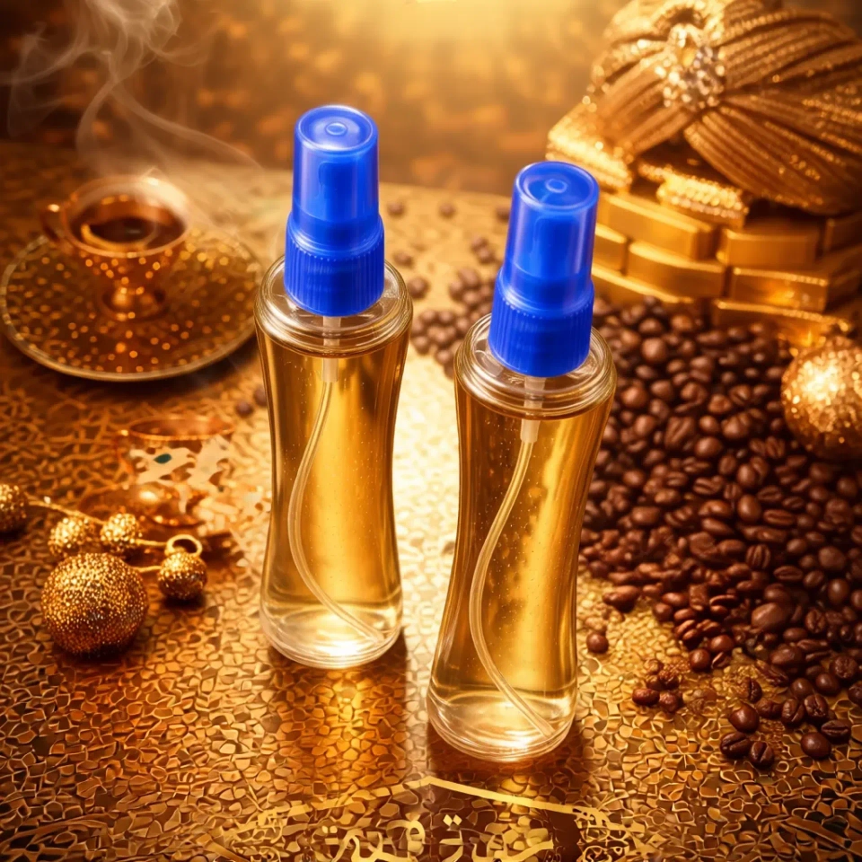 زجاجة عطر خمرة قهوة 50 مل 