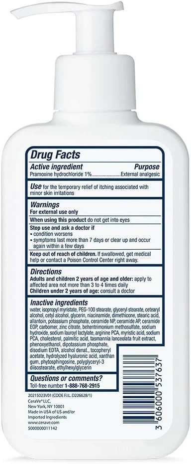 CeraVe Itch Relief Moisturizing Lotion 237ml