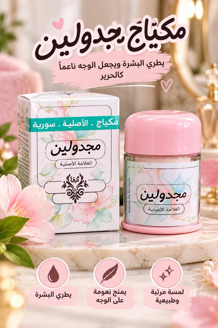 كريم وجه مجدولين الأصلي 🌸