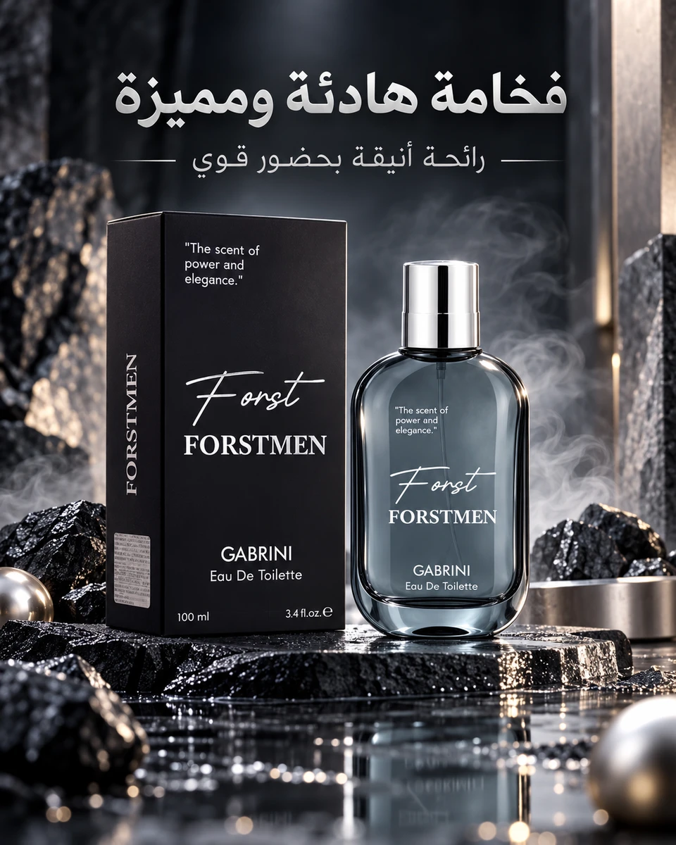 عطر رجالي فورستمن من غابريني 100 مل – حضور راقي ولمسة منعشة 🔥
