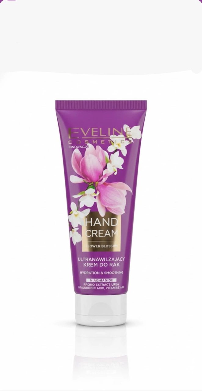كريم اليدين زهرة الربيع للترطيب والتنعيم – إيفلينEveline Cosmetics Hand Cream Flower Blossom Hydration & Smoothing – Eveline Cosmetics
