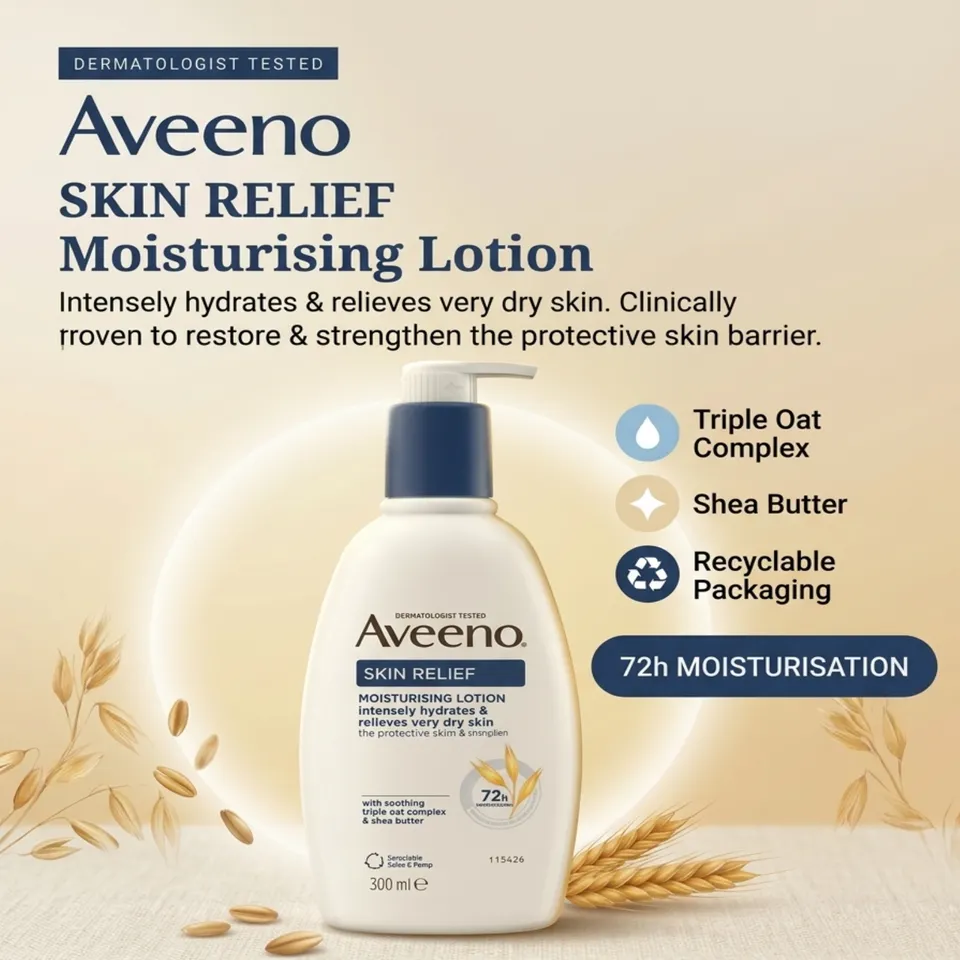 Aveeno Skin Relief Moisturising Lotion 300ml