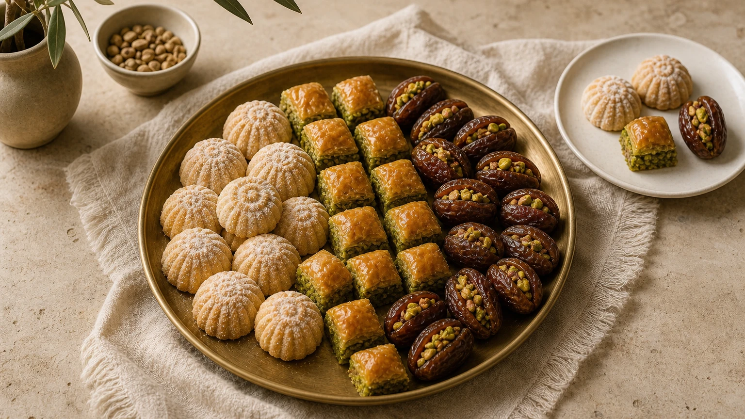 كيف ترتّب صينية عيد يتذكرها ضيوفك