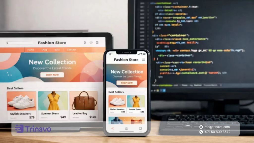 الفرق بين تصميم متجر الكتروني والبرمجة الخاصة