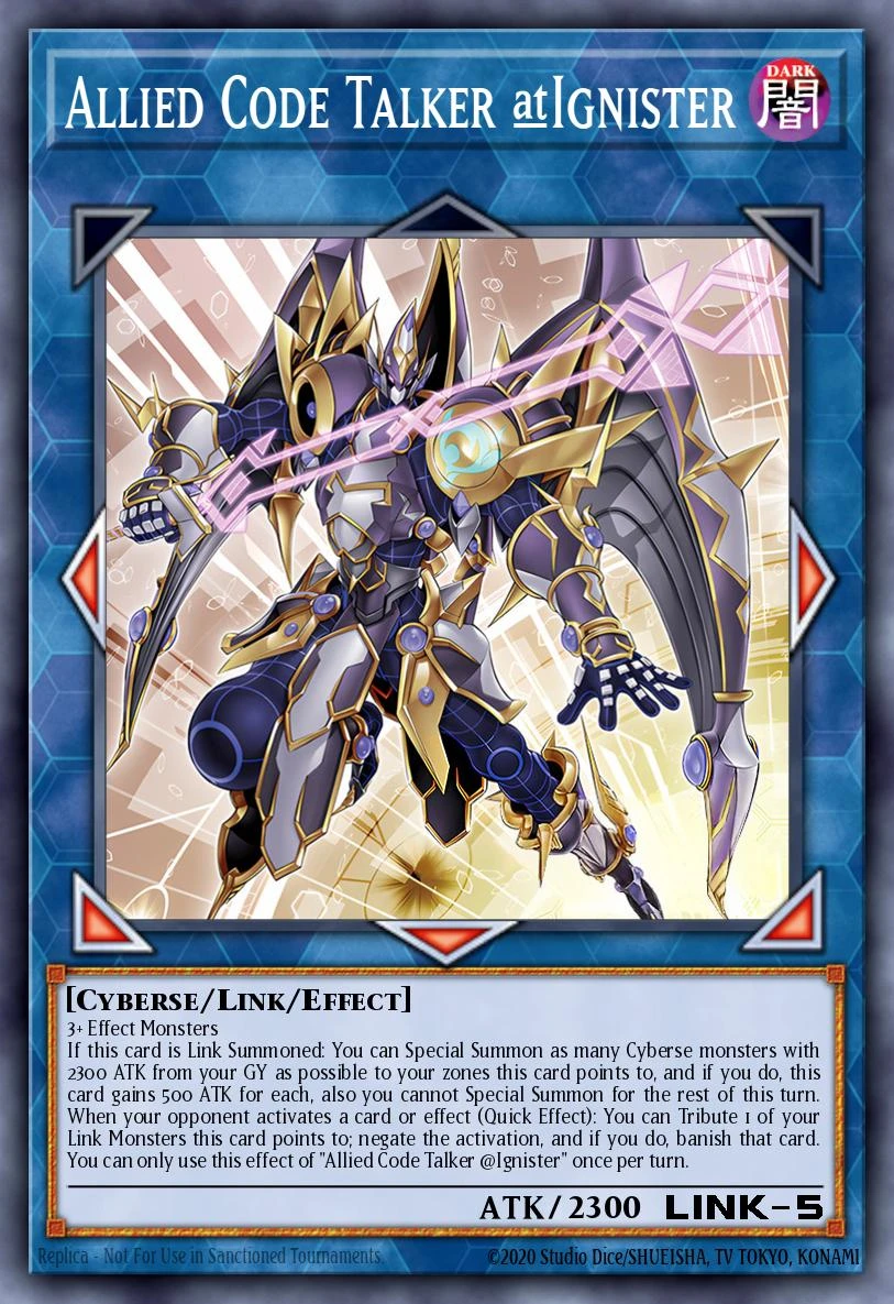 Allied Code Talker @Ignister - 26LP-EN019 - Secret Rare - 1st Edition