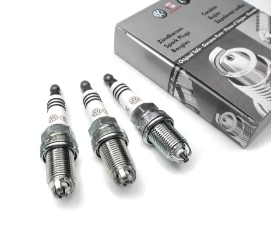 Original VW Spark Plug Set 3-Piece Longlife Ignition 04C905606A