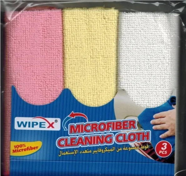 وايبكس فوط تنظيف مايكروفايبر 3 قطع