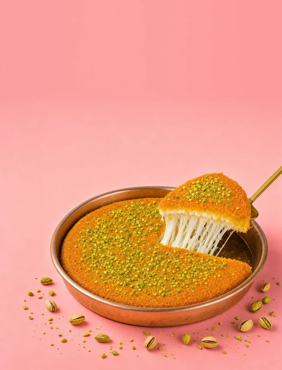 كنافة ساخنة