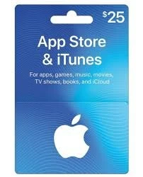 بطاقة ايتونس $25