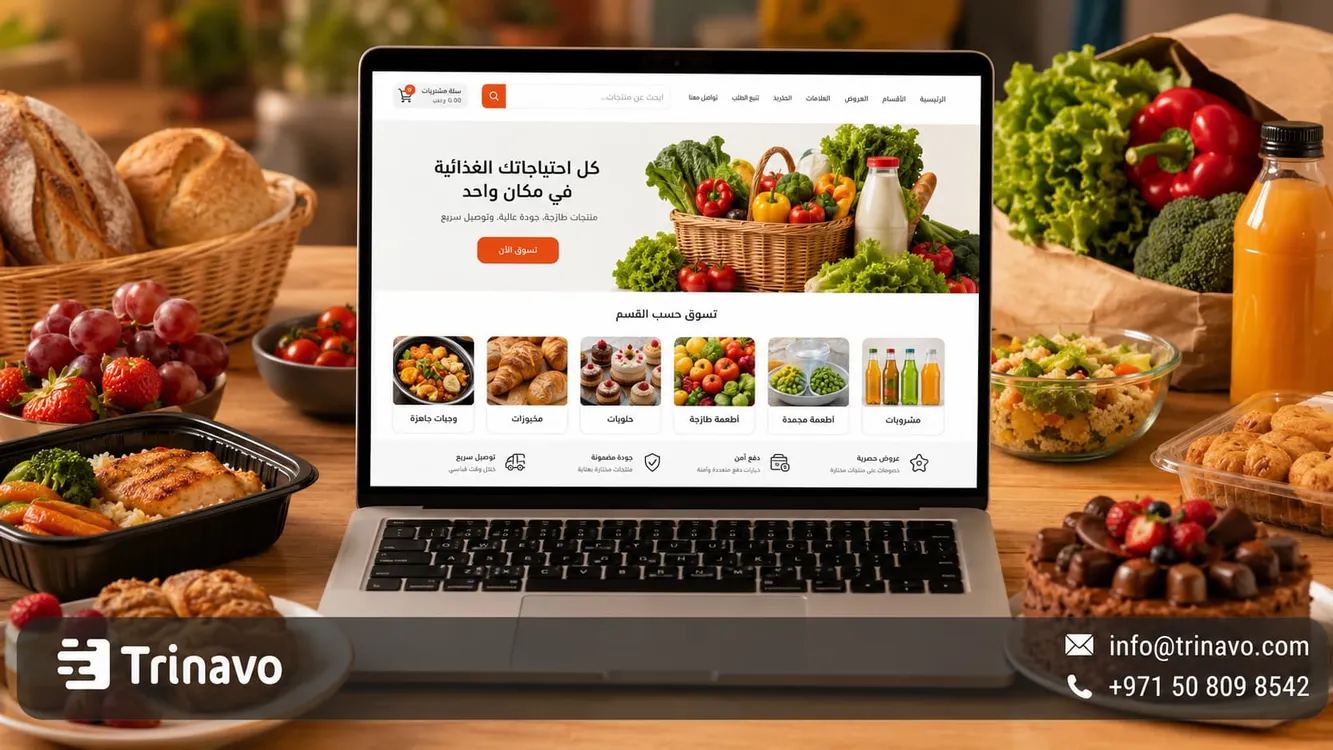 كيف تُنشئ متجراً إلكترونياً ناجحاً للأغذية والمأكولات في 2026؟